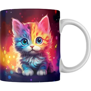 Hrnek 330ml, NEONOVÉ KOTĚ, cena za 1 ks