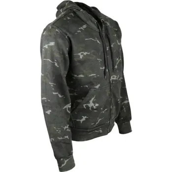 Pánská mikina Mikina s kapucí a zipem BTP BLACK, velikost M