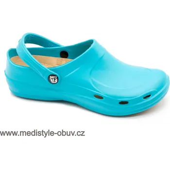 Dámská zdravotní obuv MEDISTYLE FitClog 3FIT-BA001/T TYRKYS pracovní obuv, tyrkys - 41