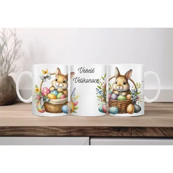 Hrnek 330ml, VESELÉ VELIKONOCE 1, cena za 1 ks
