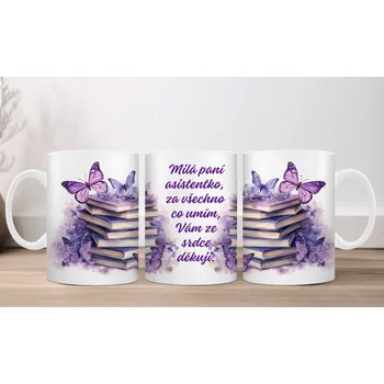 Hrnek 330ml, MILÁ PANÍ ASISTENTKO.., cena za 1 ks