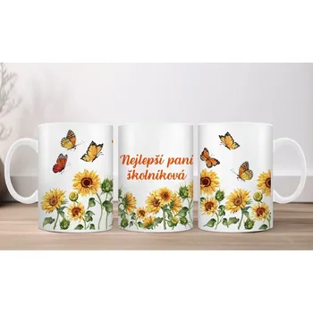 Hrnek 330ml, PANÍ ŠKOLNÍKOVÁ, cena za 1 ks