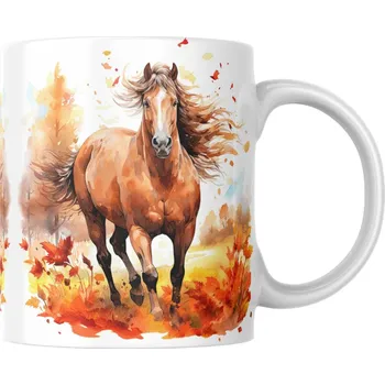 Hrnek 330ml, běžící KŮŇ , cena za 1 ks