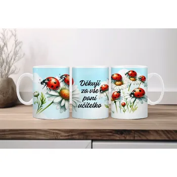 Hrnek 330ml, BERUŠKA - DĚKUJI ZA VŠE.. , cena za 1 ks