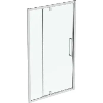 Sprchové dveře Ideal Standard i.Life - Pivotové sprchové dveře 120 cm, silver bright/čiré sklo T4939EO