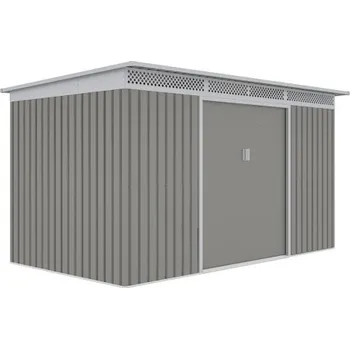 Zahradní stavba G21 Zahradní domek GRAH GRAH 700 340 x 206 x 187 cm metalická šedá