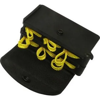 turistický batoh Pouzdro rotační na 6 ks textilních pout MOLLE ČERNÉ