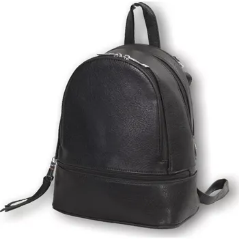 Městský batoh Dámský černý batoh Pelletteria Beta O1502