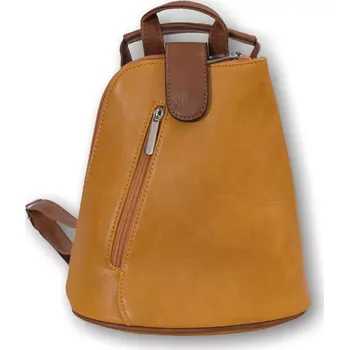 Městský batoh Dámský žlutý malý batoh Amalia N1470