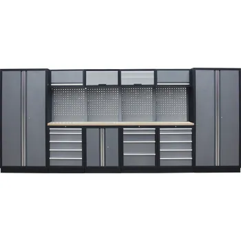 Dílna Kvalitní PROFI dílenský nábytek - 4535 x 2000 x 495 mm - TGS1300AH