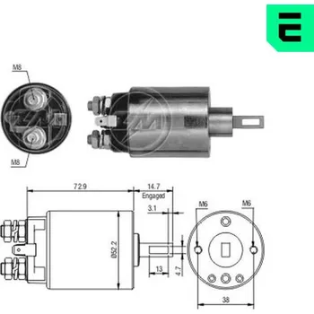 Startér Spínač startéru ZM - Hitachi 211447501