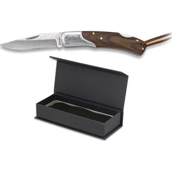 kapesní nůž Nůž zavírací Damascus Micarta/Brown Albainox 18558