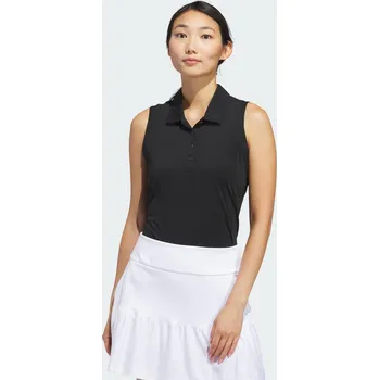 Pánské tričko ADIDAS Polokošile Women's Ultimate365 Solid Sleeveless L ČERNÁ