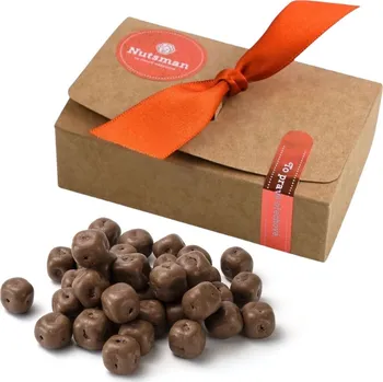 Cukrovinka NUTSMAN Dárková krabička kokosové kostky v mléčné čokoládě 200 g