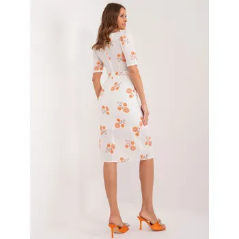 Dámské šaty LK SK 509405 šaty.02P ecru 42