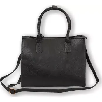 Kabelka Dámská černá kabelka Massimo do ruky i na rameno M1428