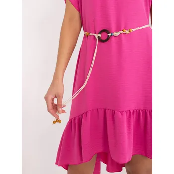 Dámské šaty DHJ SK 8921 šaty.21 tmavě růžová jedna velikost