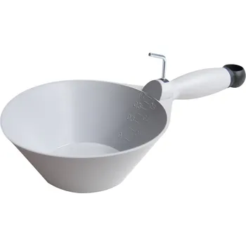 Zdenické nářadí ENCO Naběračka plastová šedá pružná | 160 mm -: -