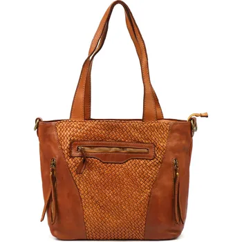 Kabelka VS Kožená kabelka Vintag Style 033 camel