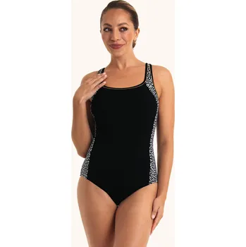 Dámské plavky Style Krabi Care-jednodílné plavky 6280 černobílá - Anita Care 430 černobílá 38C