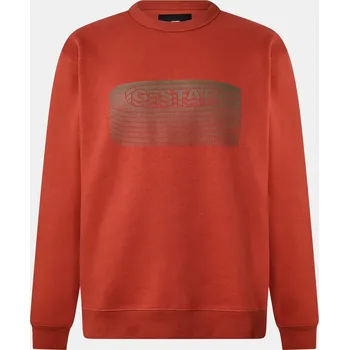 Pánská mikina Mikina G Star Rusty Red 1143446 Medium