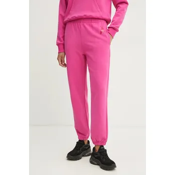 Bavlněné tepláky Patrizia Pepe 8P0687.J079 růžová 42X, vel. 40