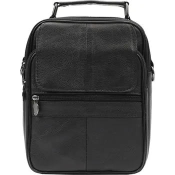 Pánská kožená taška Gregorio P01 6037 černá