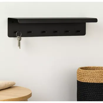 Věšák Hübsch Věšák na liště kovový, černý