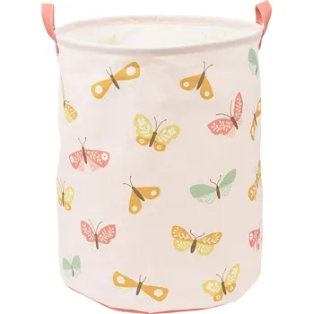 Úložný box A Little Lovely Company - úložný koš na hračky - motýlci