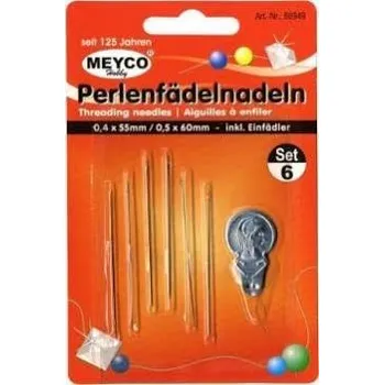 Jehly na korálky sada