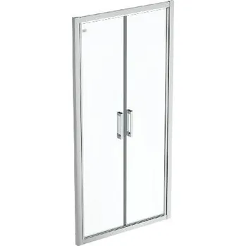Sprchové dveře Ideal Standard Connect 2 - Sprchové dveře 75 cm, silver bright/čiré sklo K9291EO