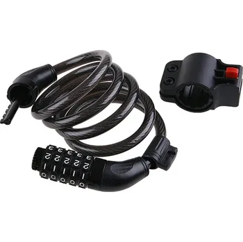 Zámek na kolo Zámek na kolo s číselným kódem, 120 cm x 10 mm