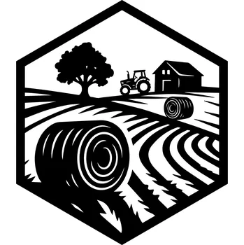 Samolepící dekorace Dřevěná dekorace POLE - hexagon