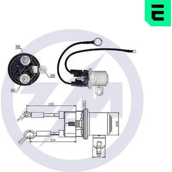 Startér Pomocný spínač startéru Mitsubishi M9T80472