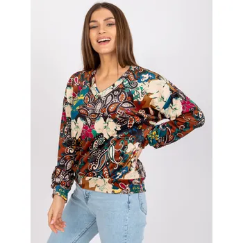 Dámská košile Halenka DHJ BZ 6033 2.46P světle hnědá jedna velikost