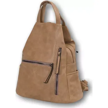 Městský batoh Dámský světle hnědý batoh Pelletteria Beta O1493