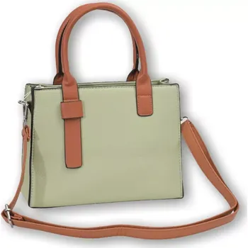 Dámská zelená elegantní kabelka Amalia do ruky i na rameno O1475