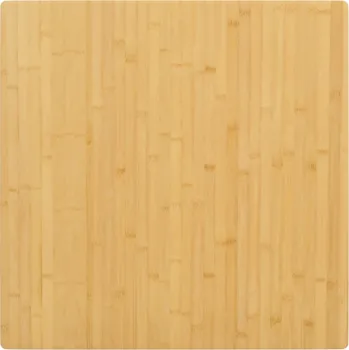 Stolní podložka Nábytek XL Stolní deska 80 x 80 x 2,5 cm bambus 352702