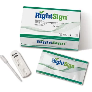 Diagnostický test Rychlotest Troponin, 10 testů (Diagnostické testy)
