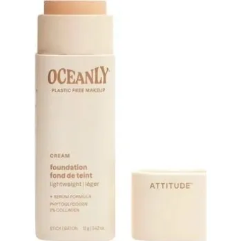 Přípravek na tvář ATTITUDE Tuhý make-up - Cream, 12 g