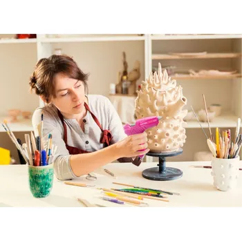 Tavná pistole pistole tavná lepící, ?11mm, 40W, růžová