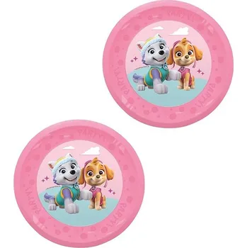 Talíř GODAN Plastový talíř Tlapková patrola - Sky a Everest 21 cm, 2 ks