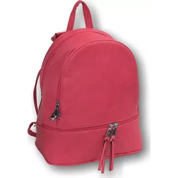 Městský batoh Dámský červený batoh Pelletteria Beta O1491