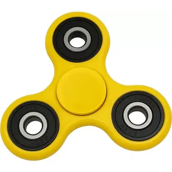 Gadget Fidget Spinner, 4ložiskový žlutý