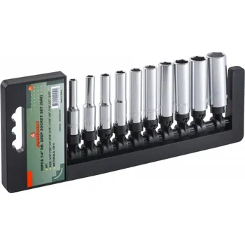 Nářadí pro automobil Sada dlouhých nástrčných klíčů cálové 3/16" - 9/16" 1/4" 10ks Jonnesway S05HD2210S