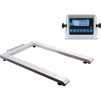 Průmyslová váha Nerezová paletová váha TEM do 2000kg s indikátorem T2TP a ověřením