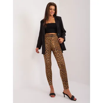 Dámské legíny Kalhoty LK SP 509113.67 velbloudů S/M