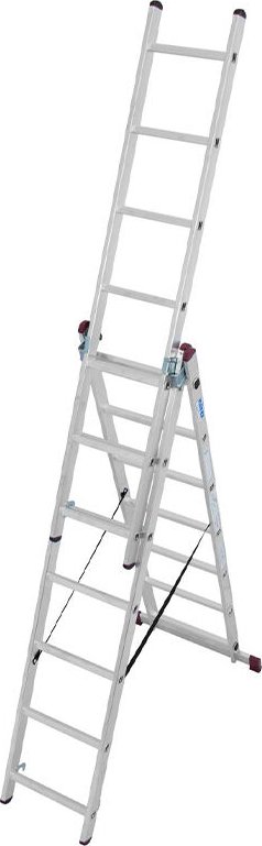 KRAUSE Corda žebřík trojdílný víceúčelový 3x7 příček