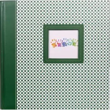 Fotoalbum Fotoalbum na růžky 30x30/100 stran ELEMENTS zelené kph