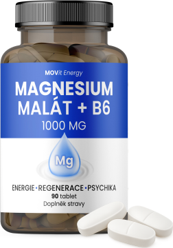 MOVit MAGNESIUM MALATE 1000mg + B6 tbl.90
